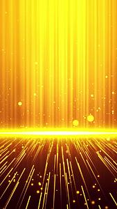 金色粒子光效舞台背景mp41080P视频素材