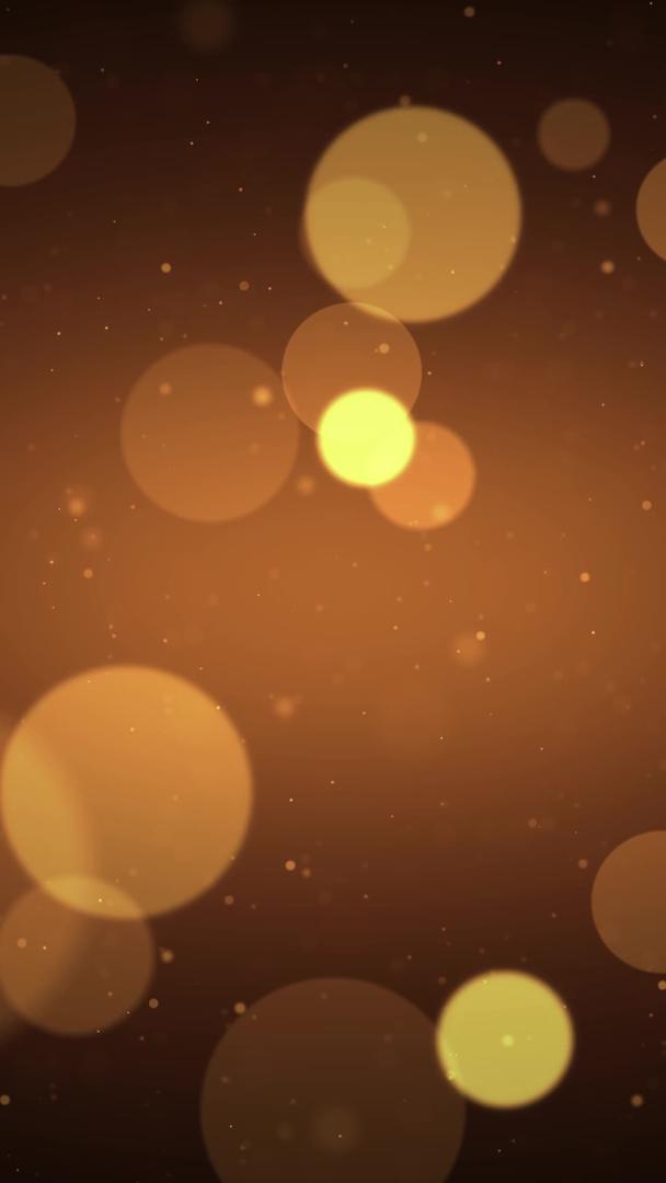 金色动态粒子光斑视频元素视频的预览图
