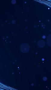 蓝色粒子背景视频的预览图