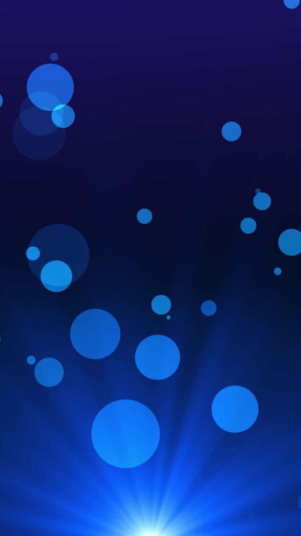 蓝色粒子唯美背景视频的预览图