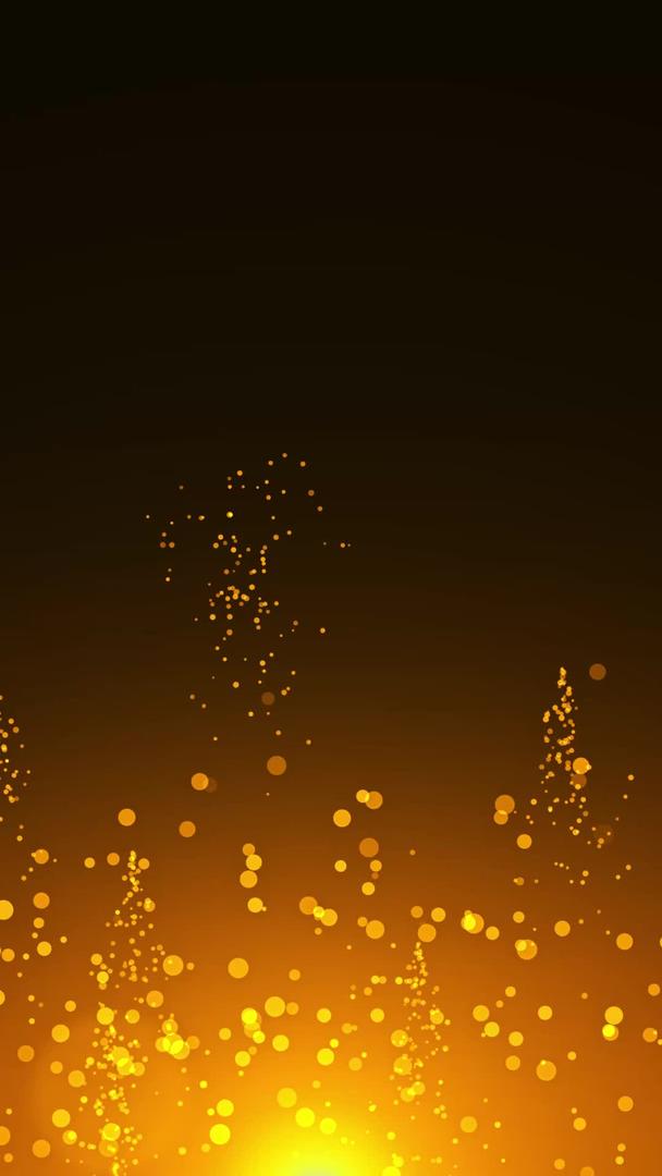 金色粒子漂浮背景视频的预览图