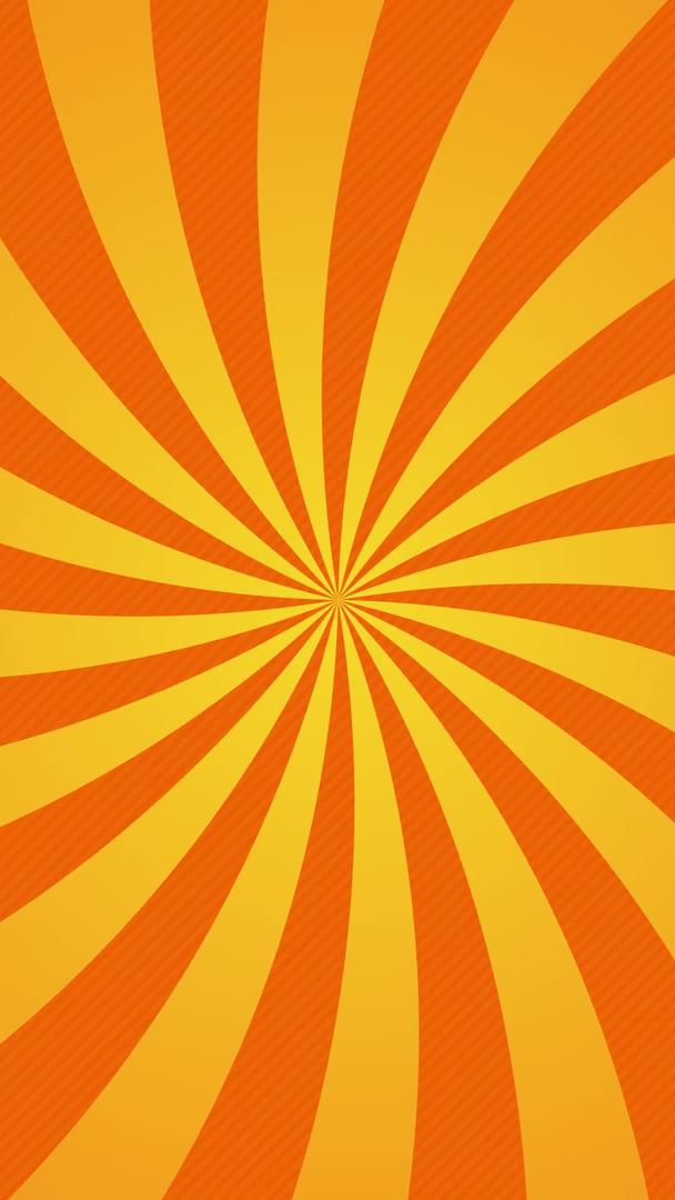 阳光光芒橙色弯曲背景视频的预览图