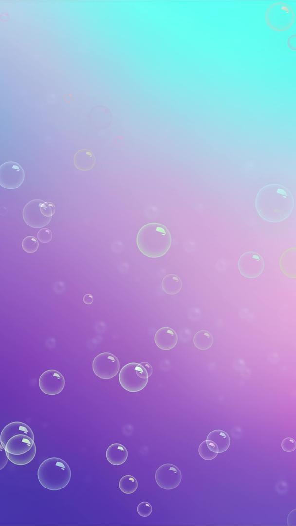 梦幻气泡上升背景视频的预览图