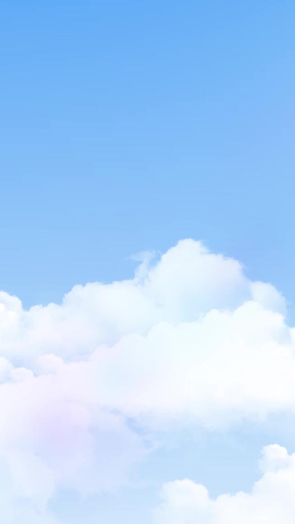 清新天空白云背景视频的预览图