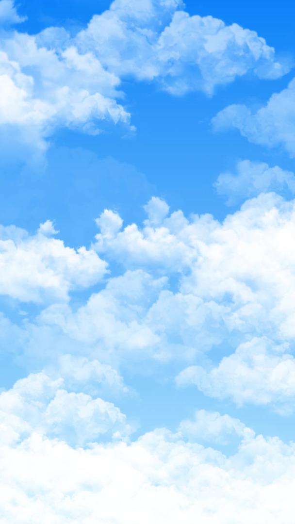 蓝天白云背景素材视频的预览图