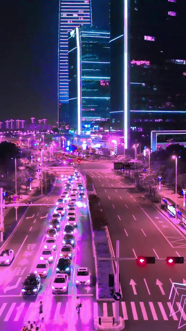 赛博朋克科技城市视频的预览图