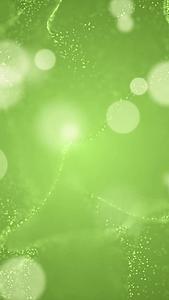 绿色清新粒子背景视频的预览图