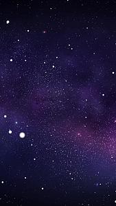紫色璀璨星空背景视频视频的预览图