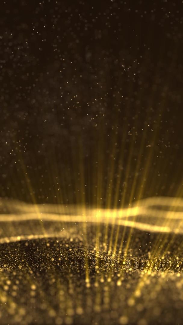 震撼粒子光线光效年会背景视频的预览图
