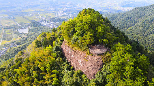5A风景区江郎山塔山观景台航拍合集4K视频的预览图
