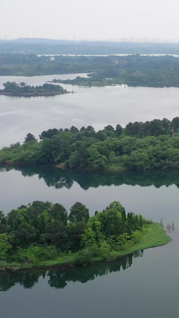 武汉木兰湖航拍视频视频的预览图