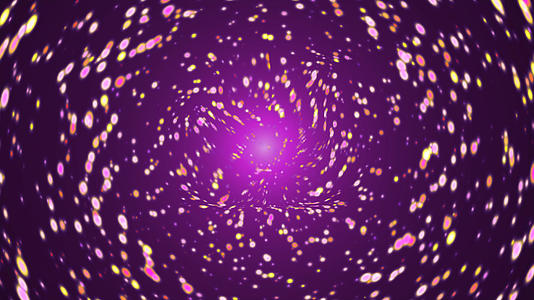 4K粒子穿梭唯美动感舞台背景视频视频的预览图