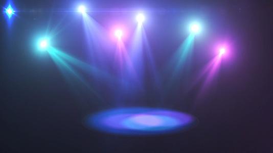 酷炫舞台灯光动态光效带通道视频元素视频的预览图