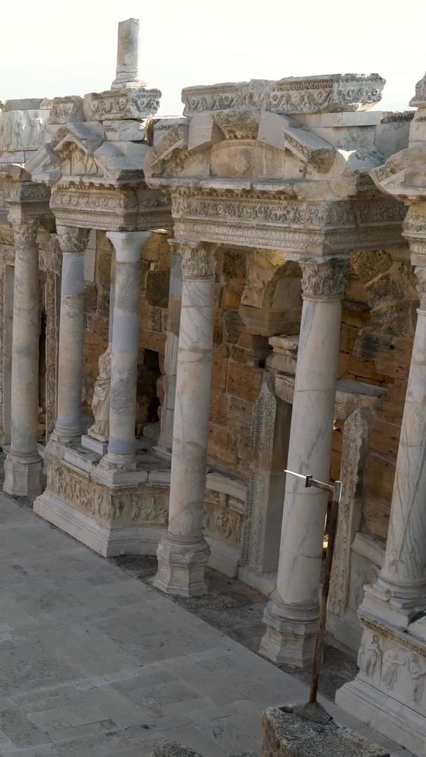 合集实拍棉花堡古希腊剧院遗址视频的预览图