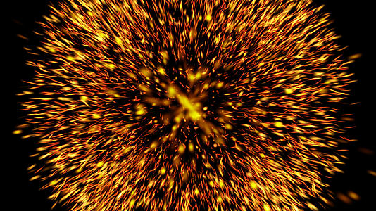 粒子爆散迸发视频的预览图