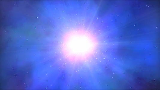 在太空中飞行光抽象星云视频的预览图