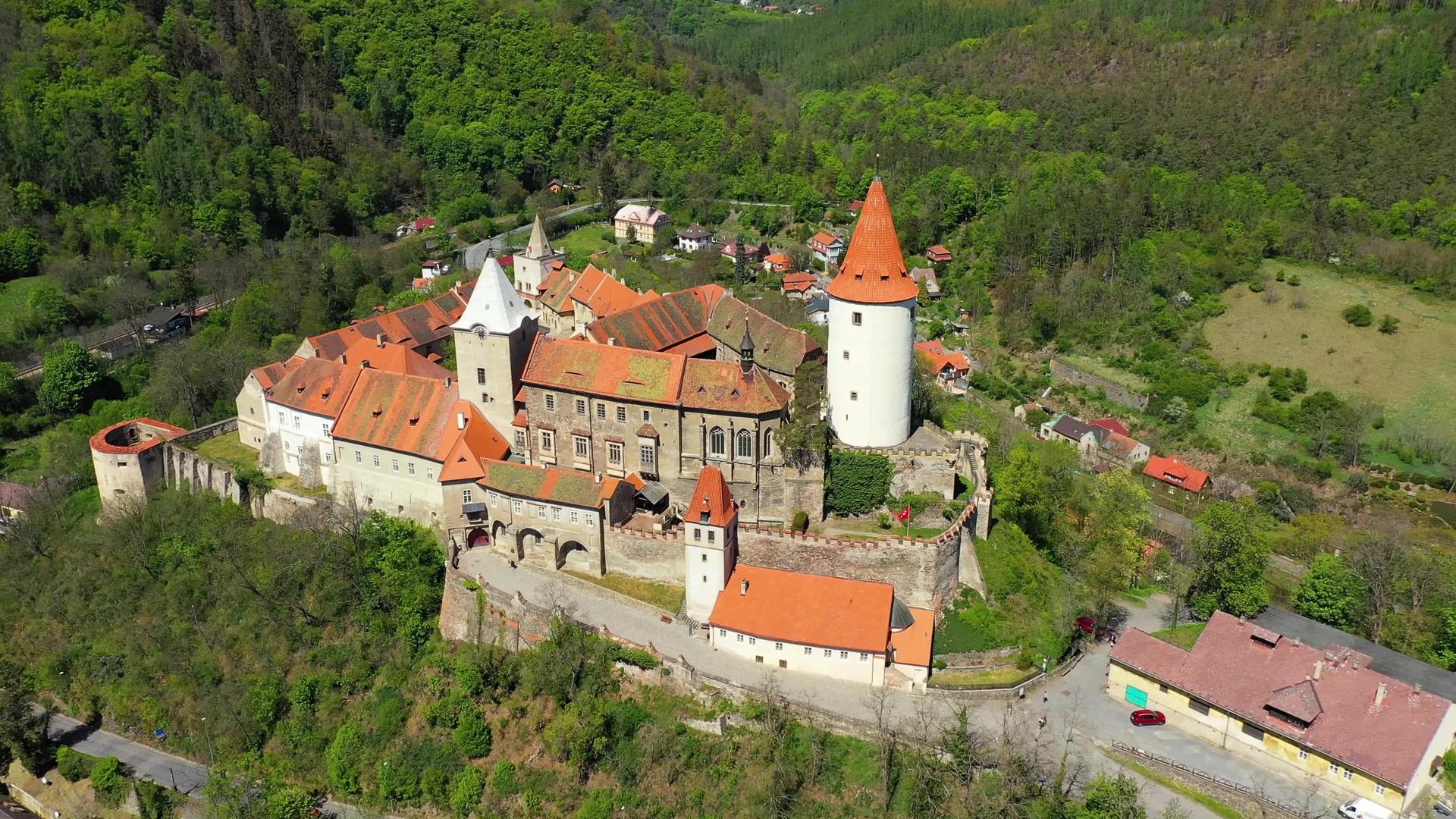 欧洲城堡位于捷克共和国视频的预览图