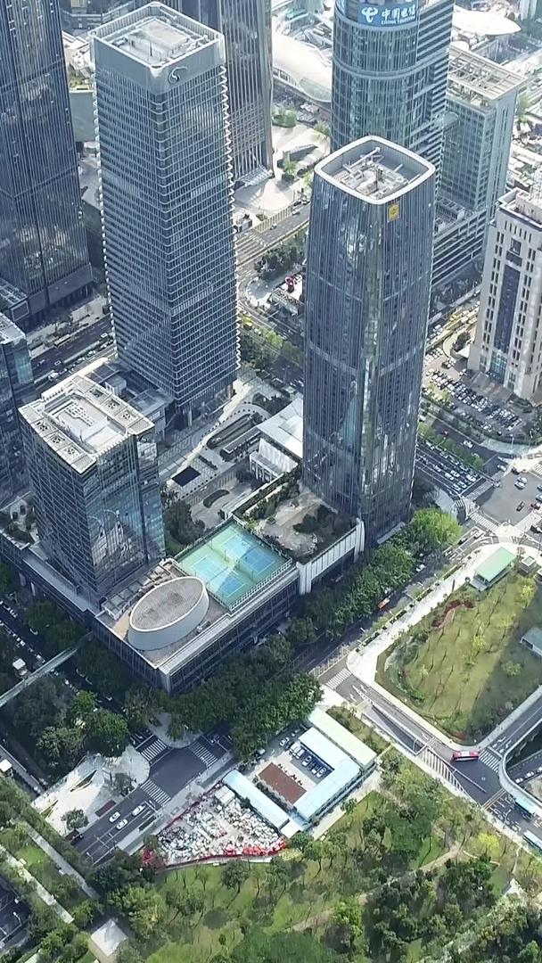 深圳市民中心建筑群航拍视频的预览图