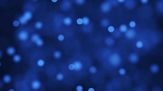 蓝色梦幻唯美粒子动态视频元素视频的预览图
