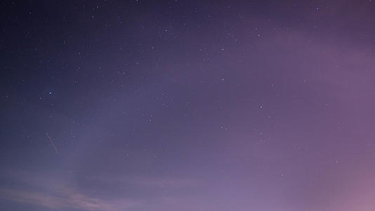 夜景星空流星4k素材视频的预览图