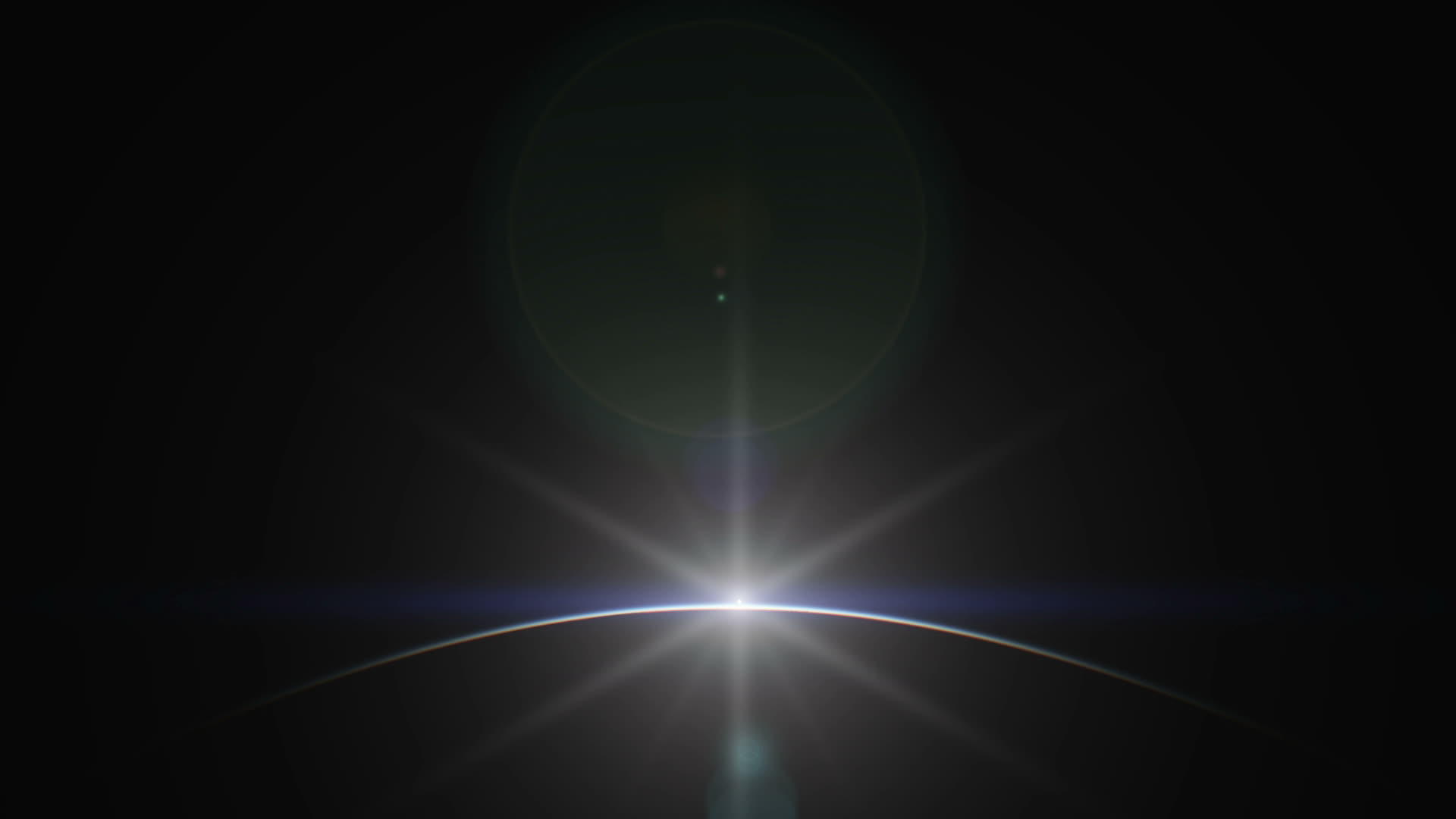 轨道行星日出视频的预览图
