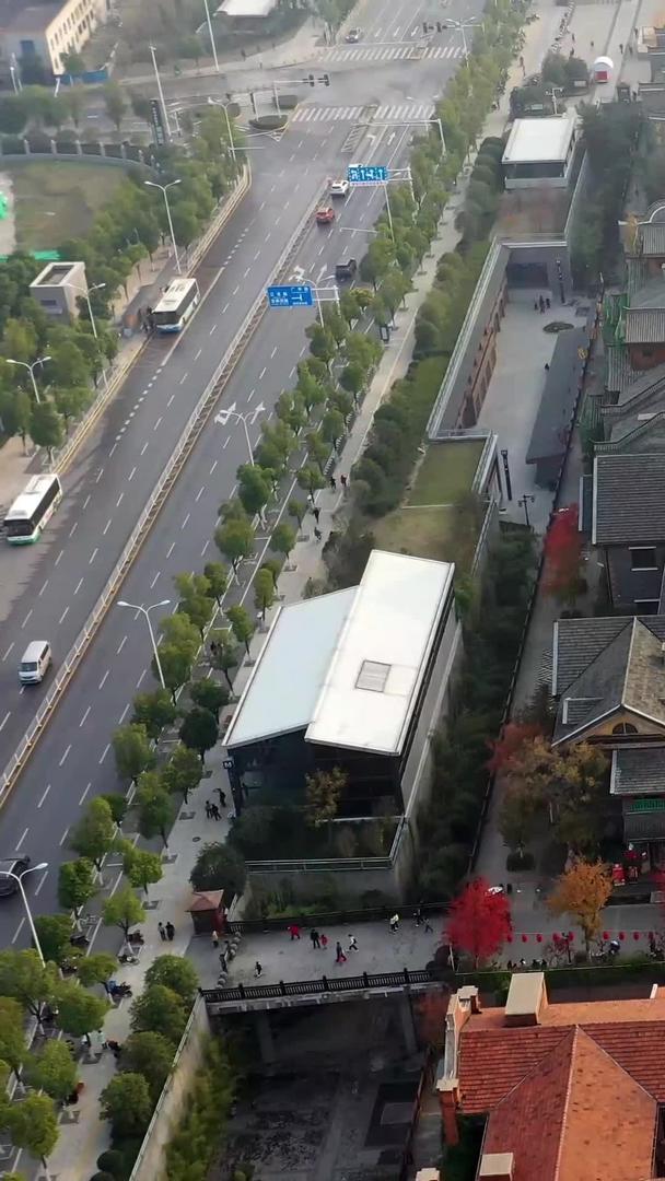 武汉园博园汉口里古建筑高清视频视频的预览图