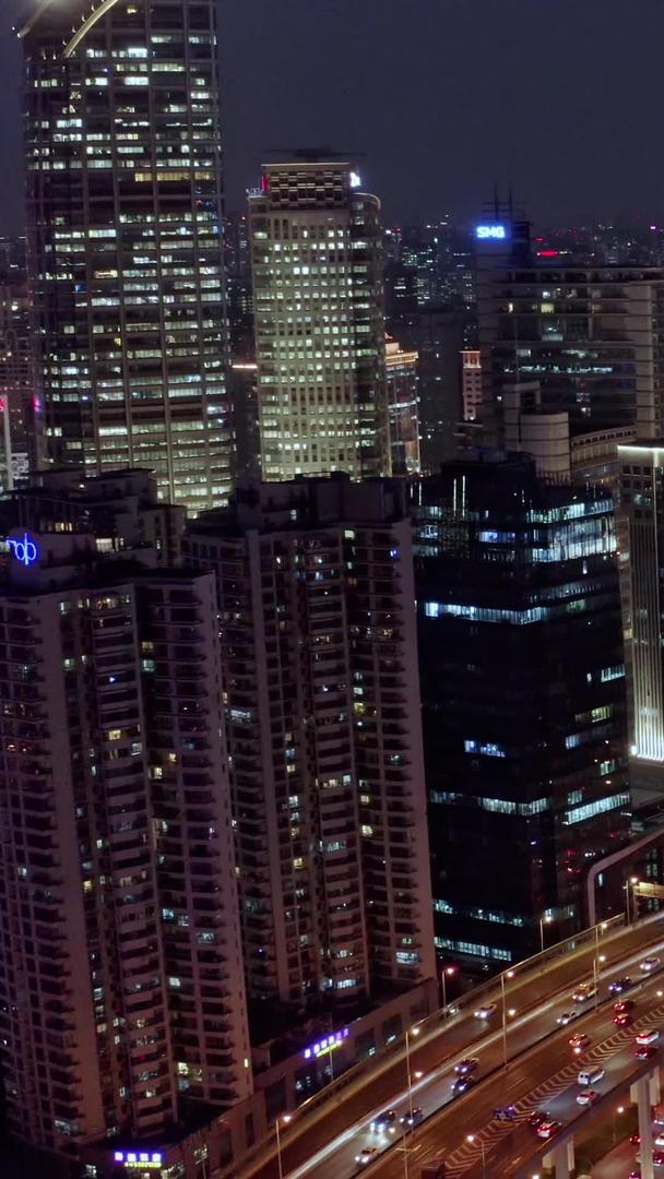 延安高架夜景视频的预览图