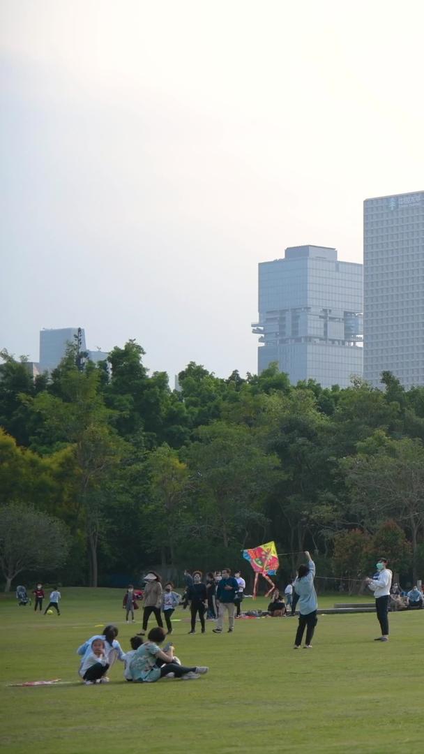 深圳莲花山公园风筝广场视频的预览图