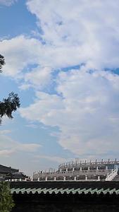 北京天坛公园延时摄影视频的预览图