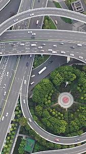 武汉城市错综复杂的立交桥高清视频视频的预览图