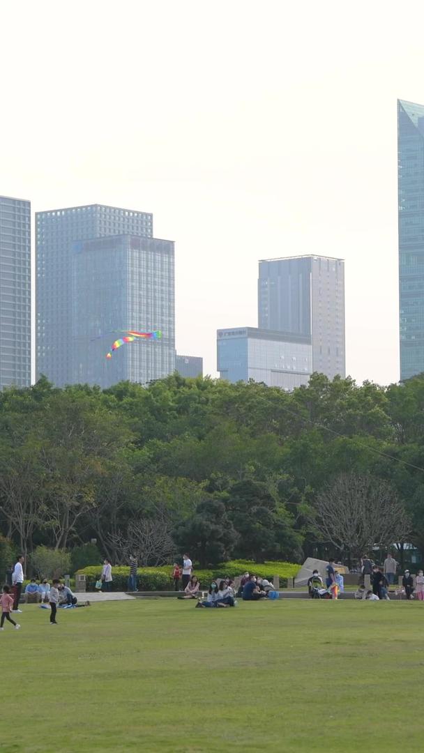 深圳莲花山公园风筝广场视频的预览图