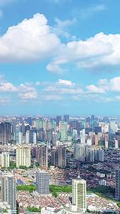上海陆家嘴城市风光航拍视频的预览图
