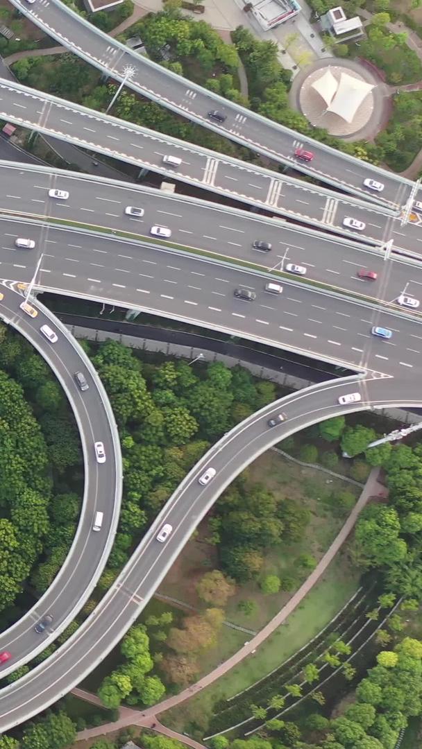 武汉城市错综复杂的立交桥高清视频视频的预览图