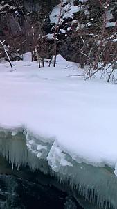 春天冰雪消融视频的预览图