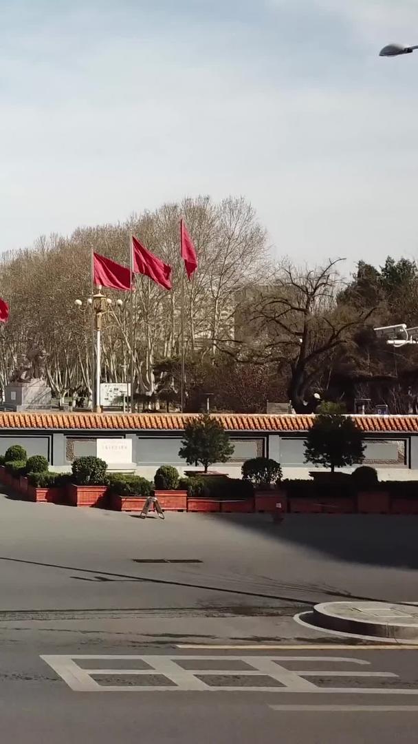 华北烈士陵园景点航拍视频的预览图