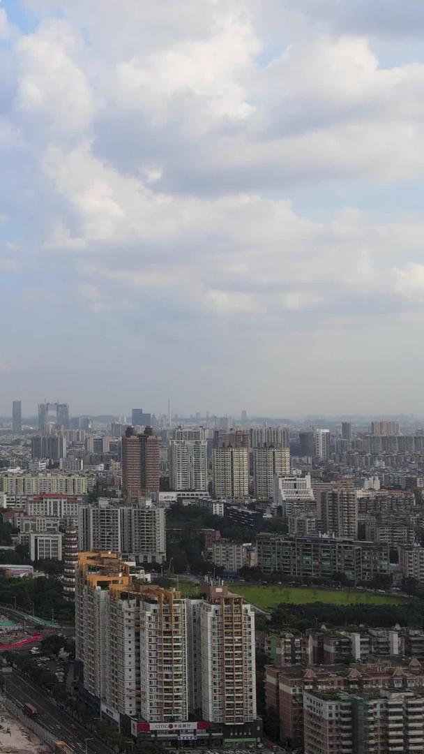 高清航拍广州塔小蛮腰多镜头广州地标视频的预览图