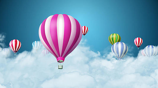云端热气球视频的预览图