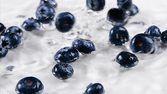升格蓝莓新鲜水果新鲜浆果视频的预览图
