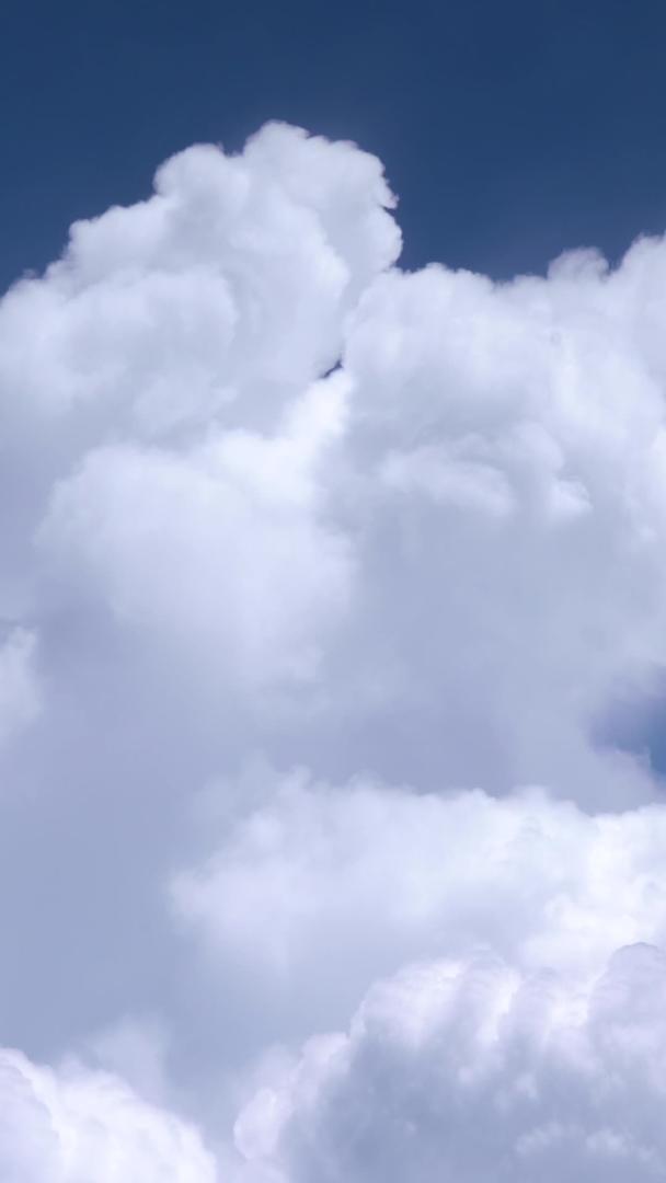 超级壮观的天空云平流层航拍视频视频的预览图