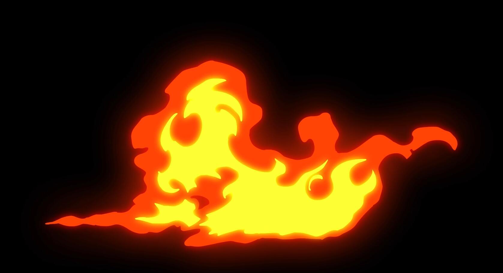 mg动态火焰爆破爆炸火苗动画元素视频的预览图