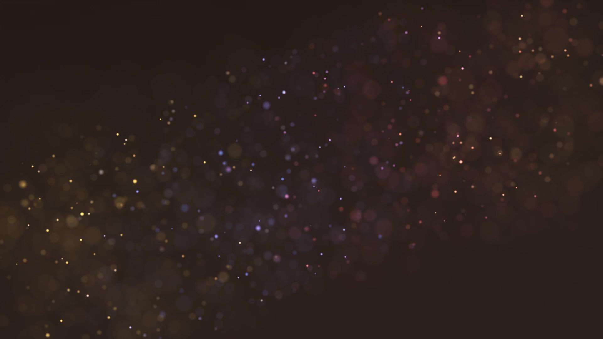 唯美闪烁粒子背景视频的预览图