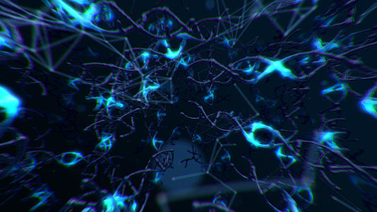 科技感DNA背景视频视频的预览图