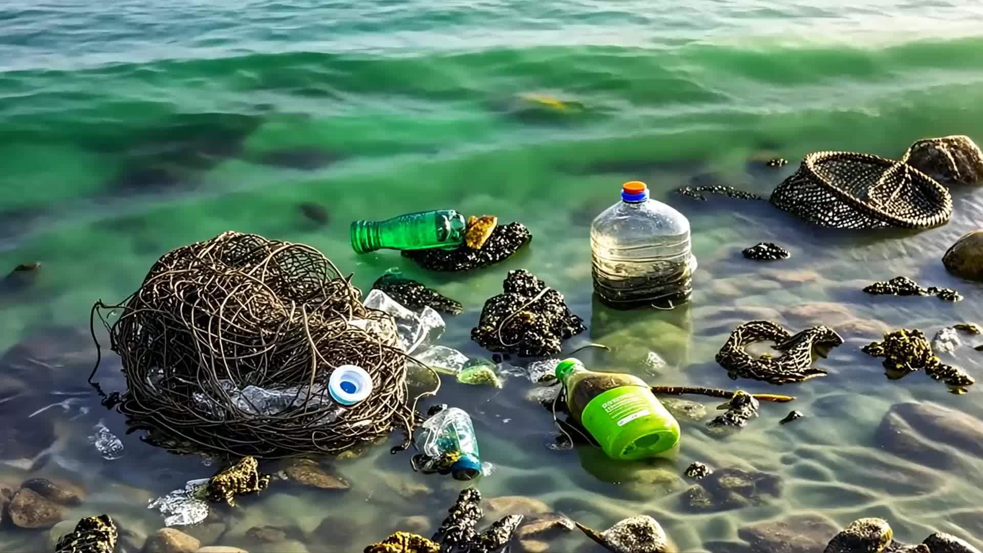 污水污染的垃圾的预览图