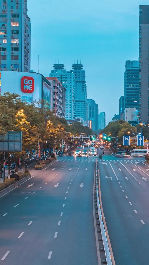 南京新街口车流延迟视频的预览图