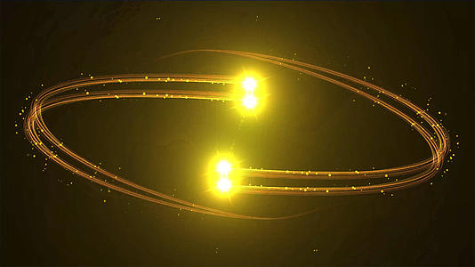 4k震撼两组粒子光线转场动画带通道视频的预览图