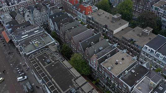 荷兰阿姆斯特丹城市航拍视频的预览图