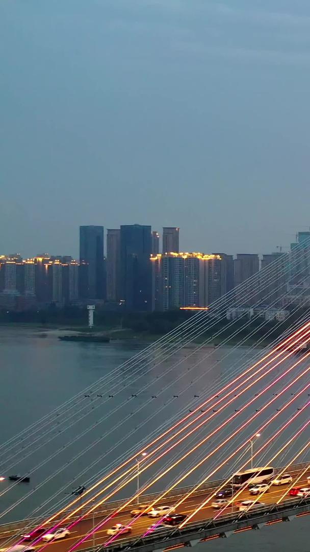 武汉长江二桥夜景视频的预览图