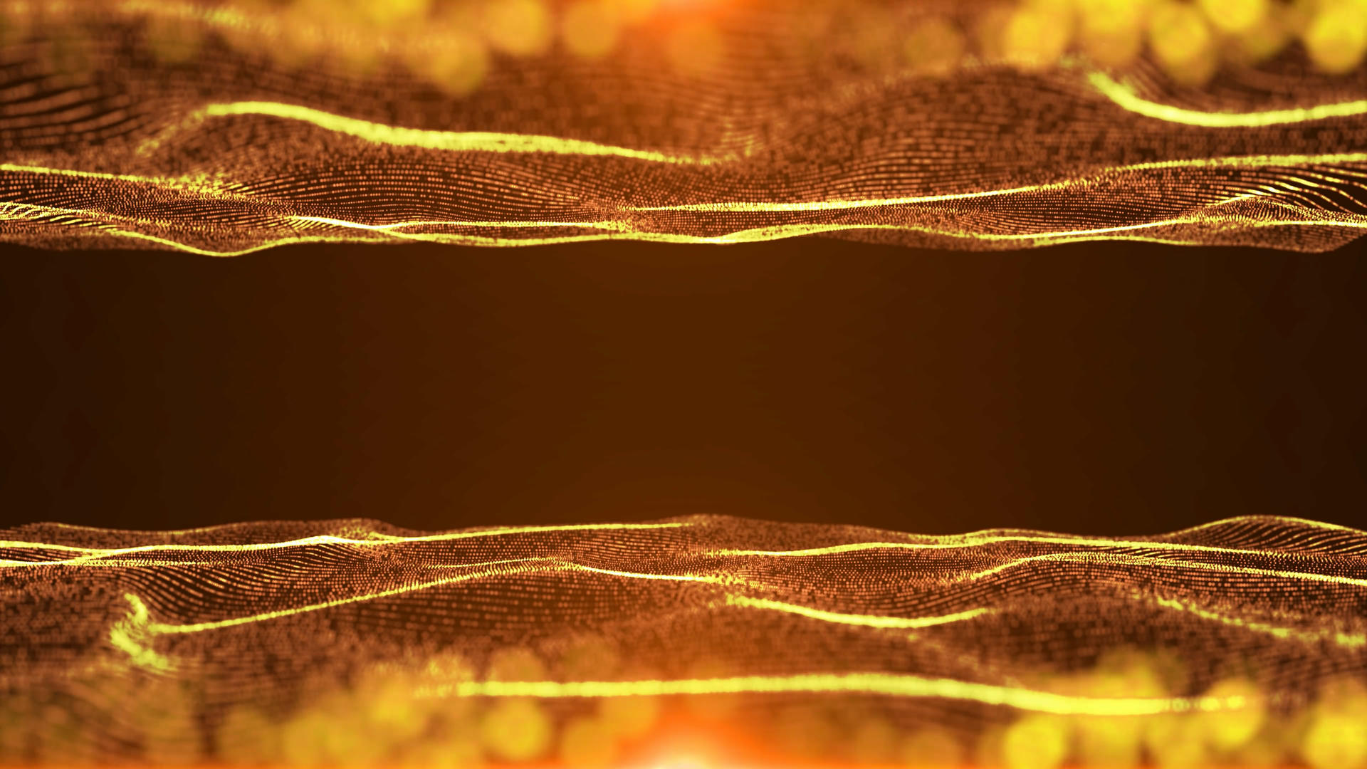 震撼金色粒子素材4k视频的预览图