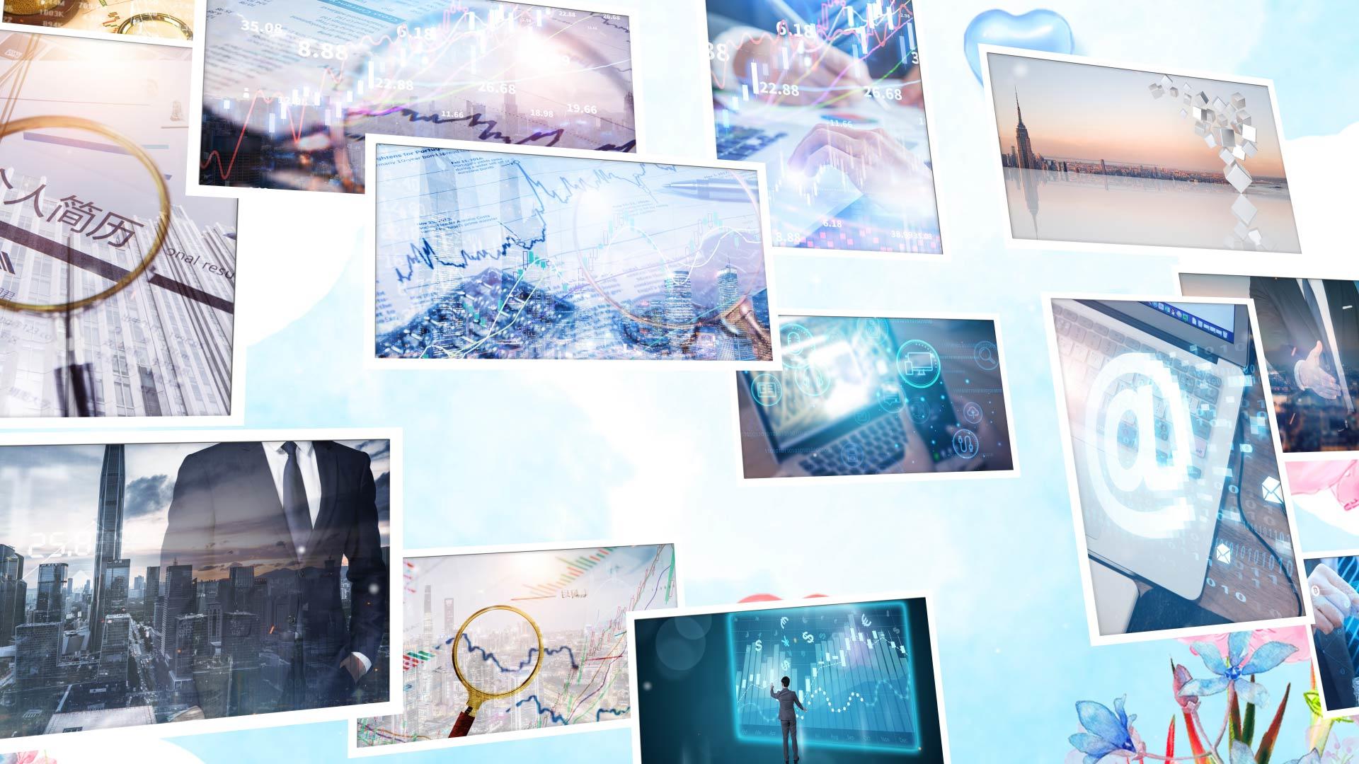 大气企业宣传图片汇聚片头AE模板视频的预览图