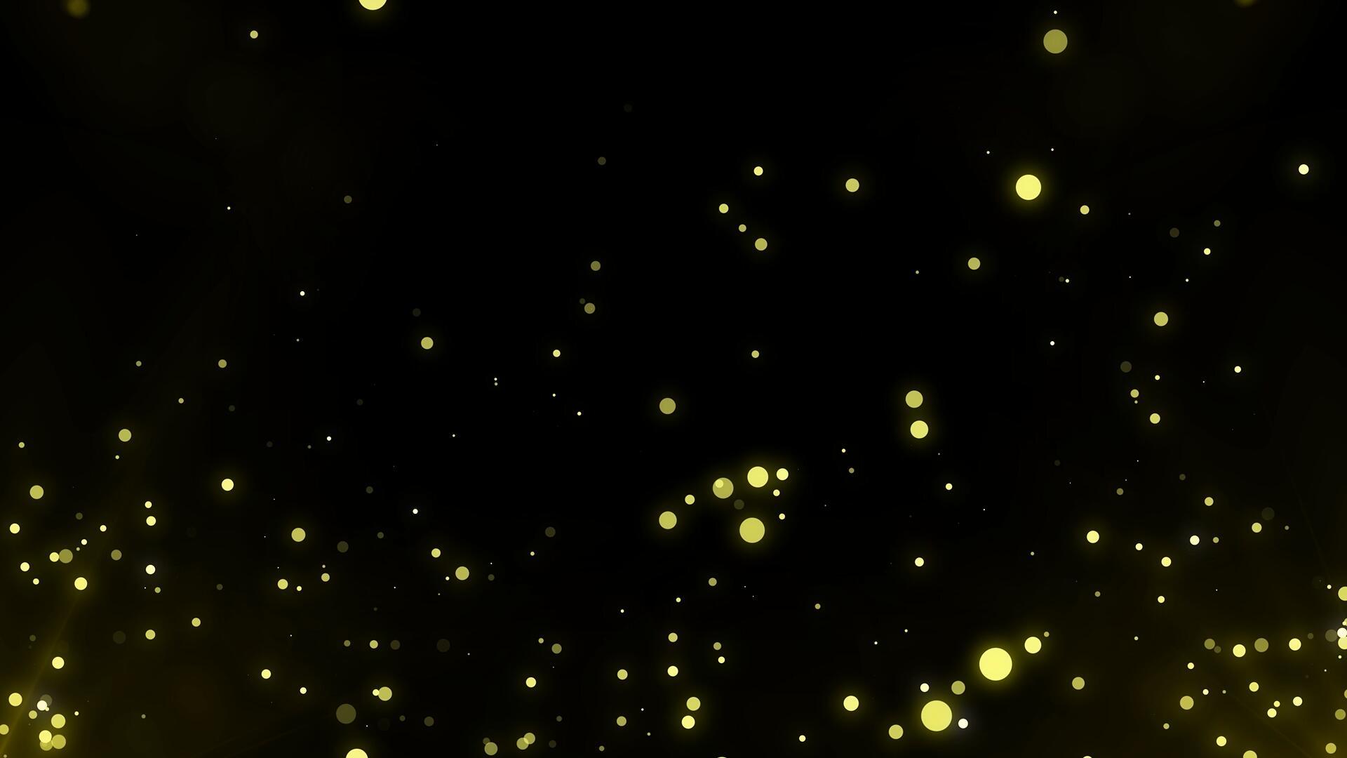4k金色两侧闪光粒子视频的预览图